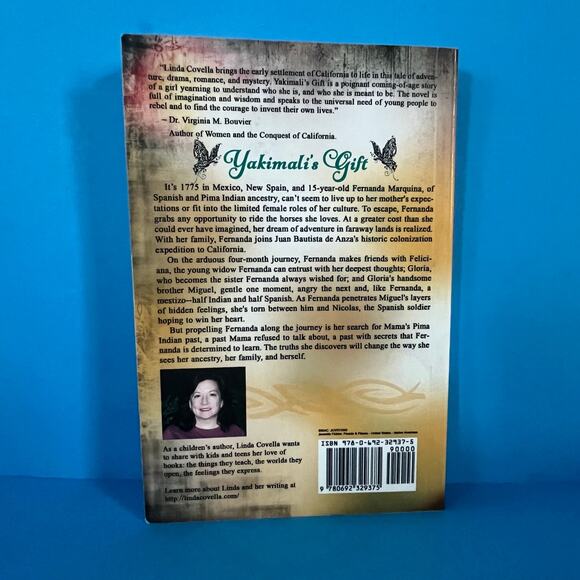 Yakimali’s Gift by Linda Covella SIGNED 2014 Historical Fiction Paperback Book - Picture 2 of 8